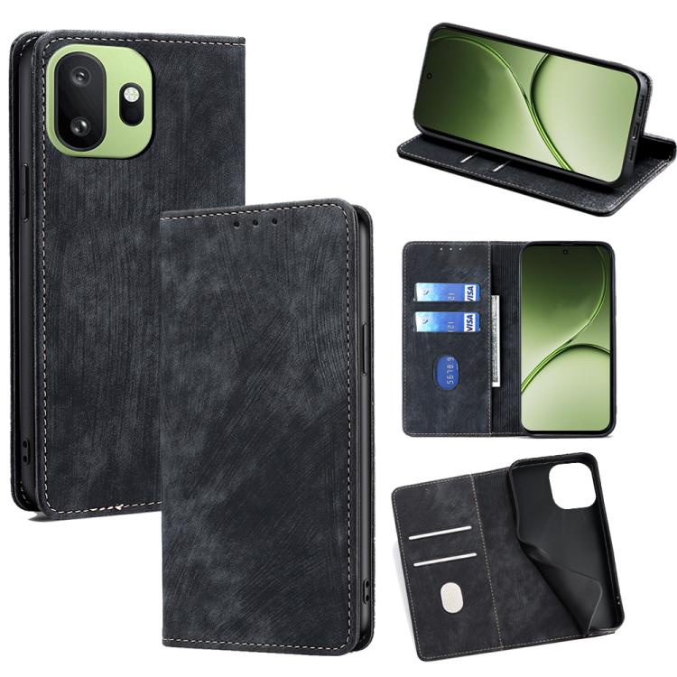 Custodia in pelle magnetica con blocco RFID per OnePlus 15T
