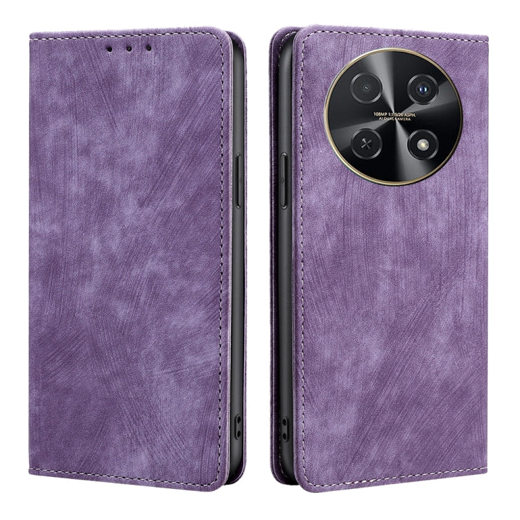 Custodia pelle magnetica con blocco RFID per Huawei Pura 70 Pro e Pro+