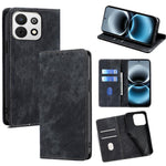Custodia pelle magnetica con blocco RFID per Huawei Enjoy 90 Pro Max 5G