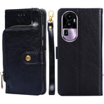 Custodia per cellulare in pelle con cerniera, For OPPO Reno11 F 5G, For OPPO Find X7 5G, For OPPO Find X7 Ultra 5G, For OPPO Reno10 Pro+ 5G, For OPPO A1 5G