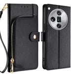 Custodia per cellulare in pelle con cerniera, For OPPO Reno11 F 5G, For OPPO Find X7 5G, For OPPO Find X7 Ultra 5G, For OPPO Reno10 Pro+ 5G, For OPPO A1 5G