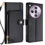 Custodia per cellulare in pelle con cerniera, For OPPO Reno11 F 5G, For OPPO Find X7 5G, For OPPO Find X7 Ultra 5G, For OPPO Reno10 Pro+ 5G, For OPPO A1 5G