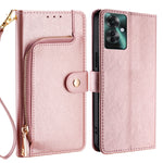 Custodia per cellulare in pelle con cerniera, For OPPO Reno11 F 5G, For OPPO Find X7 5G, For OPPO Find X7 Ultra 5G, For OPPO Reno10 Pro+ 5G, For OPPO A1 5G