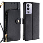 Custodia per cellulare in pelle con cerniera, For OPPO Reno13 F 5G / 4G, For OPPO A3 5G India, For OPPO Reno12 F 5G, For OPPO A3 Pro 5G India, For OPPO Reno12 5G Global, For OPPO A60 4G Global