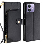 Custodia per cellulare in pelle con cerniera, For OPPO Reno13 F 5G / 4G, For OPPO A3 5G India, For OPPO Reno12 F 5G, For OPPO A3 Pro 5G India, For OPPO Reno12 5G Global, For OPPO A60 4G Global