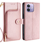 Custodia per cellulare in pelle con cerniera, For OPPO Reno13 F 5G / 4G, For OPPO A3 5G India, For OPPO Reno12 F 5G, For OPPO A3 Pro 5G India, For OPPO Reno12 5G Global, For OPPO A60 4G Global