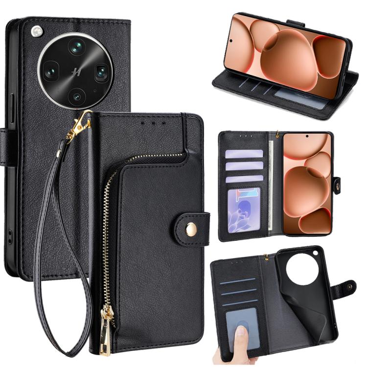 Custodia per cellulare in pelle con cerniera, For OPPO A5 5G 2025 Global, For OPPO Find X8s+ 5G, For OPPO Find X8s 5G, For OPPO Find X8 Ultra 5G, For OPPO F29 5G Global, For OPPO A5 Pro 5G Global
