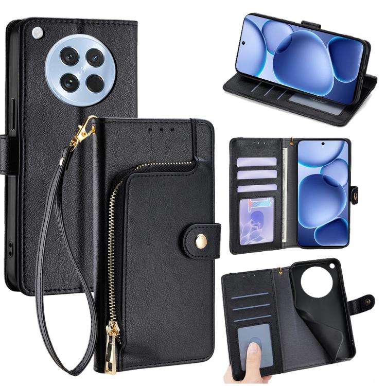 Custodia per cellulare in pelle con cerniera, For OPPO A5 5G 2025 Global, For OPPO Find X8s+ 5G, For OPPO Find X8s 5G, For OPPO Find X8 Ultra 5G, For OPPO F29 5G Global, For OPPO A5 Pro 5G Global