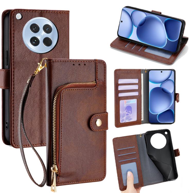 Custodia per cellulare in pelle con cerniera, For OPPO A5 5G 2025 Global, For OPPO Find X8s+ 5G, For OPPO Find X8s 5G, For OPPO Find X8 Ultra 5G, For OPPO F29 5G Global, For OPPO A5 Pro 5G Global