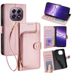 Custodia per cellulare in pelle con cerniera, For OPPO A5 5G 2025 Global, For OPPO Find X8s+ 5G, For OPPO Find X8s 5G, For OPPO Find X8 Ultra 5G, For OPPO F29 5G Global, For OPPO A5 Pro 5G Global