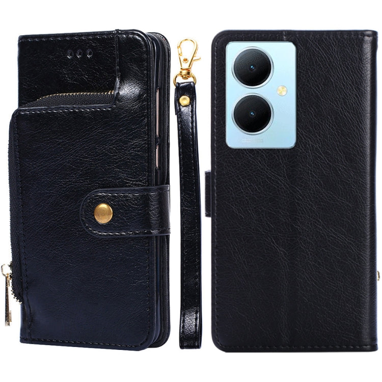 Custodia per cellulare in pelle con cerniera, For vivo Y100 5G IDN, For vivo Y78 Plus 5G