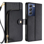 Custodia per cellulare in pelle con cerniera, For vivo Y100 5G IDN, For vivo Y78 Plus 5G