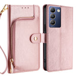 Custodia per cellulare in pelle con cerniera, For vivo Y100 5G IDN, For vivo Y78 Plus 5G
