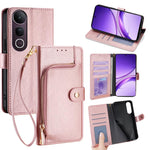 Custodia per cellulare in pelle con cerniera, For vivo iQOO Neo 10 5G Global, For vivo X200s 5G, For vivo Y39 5G Global, For vivo V50 Lite 5G, For vivo Y29s 5G / Y04 4G, For vivo Y29 4G Global