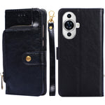 Custodia per cellulare in pelle con cerniera, For Huawei nova 11 4G
