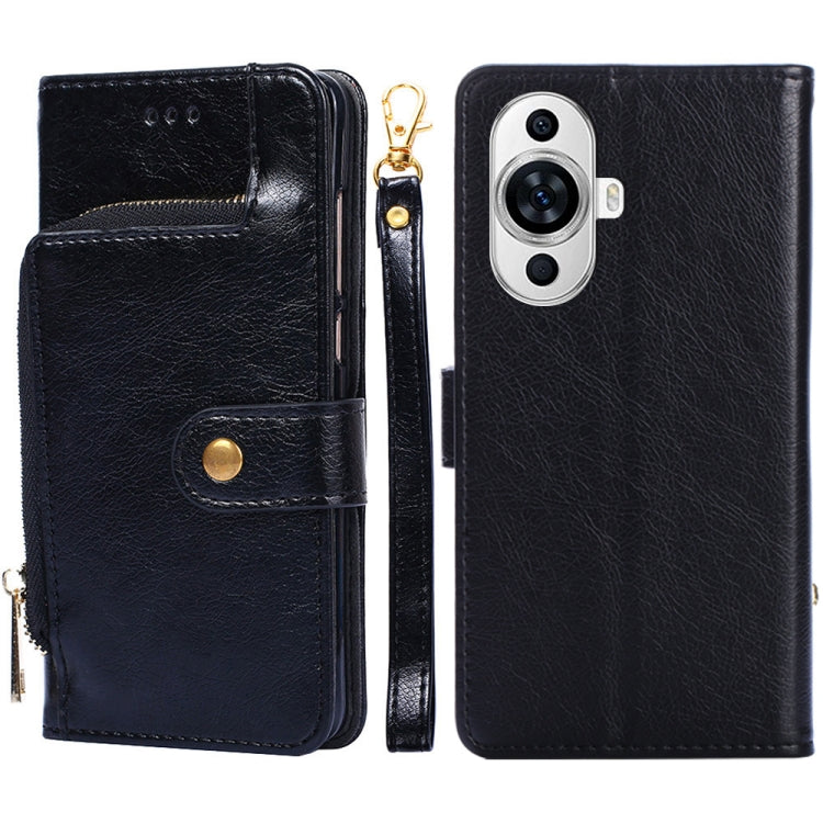 Custodia per cellulare in pelle con cerniera, For Huawei nova 11 4G