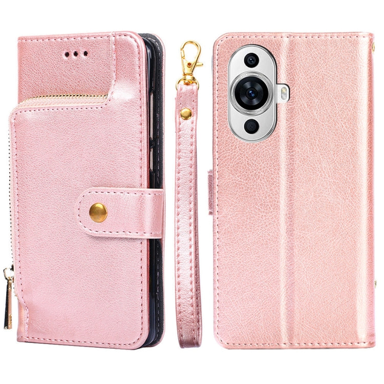 Custodia per cellulare in pelle con cerniera, For Huawei nova 11 4G