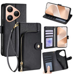Custodia per cellulare in pelle con cerniera, For Huawei Mate 80 5G, For Huawei Maimang 40 5G, For Huawei Pura 80 5G, For Huawei nova 14 Ultra 5G, For Huawei nova 14 Pro 5G, For Huawei nova 14 5G