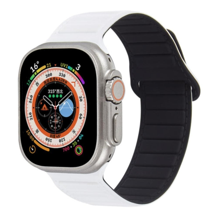 Cinturino per orologio in silicone magnetico ad anello, For Apple Watch 7 41mm