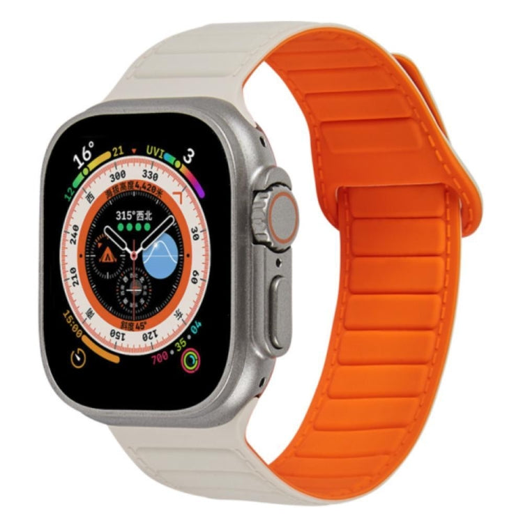 Cinturino per orologio in silicone magnetico ad anello, For Apple Watch 5 44mm