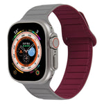Cinturino per orologio in silicone magnetico ad anello, For Apple Watch 4 40mm