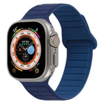 Cinturino per orologio in silicone magnetico ad anello, For Apple Watch 3 42mm