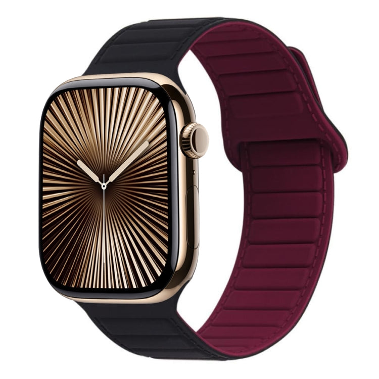 Cinturino per orologio in silicone magnetico ad anello, For Apple Watch Series 10 46mm