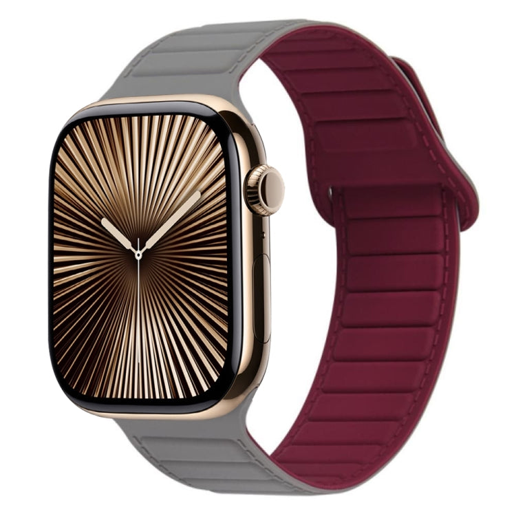 Cinturino per orologio in silicone magnetico ad anello, For Apple Watch Series 10 46mm