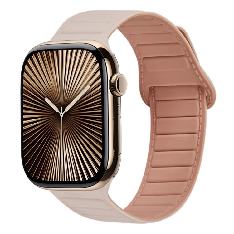 Cinturino per orologio in silicone magnetico ad anello, For Apple Watch Series 10 46mm