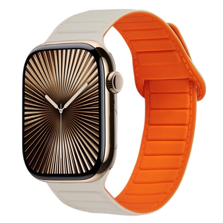 Cinturino per orologio in silicone magnetico ad anello, For Apple Watch Series 10 46mm