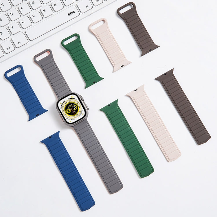 Cinturino per orologio in silicone magnetico ad anello, For Apple Watch SE 2022 40mm