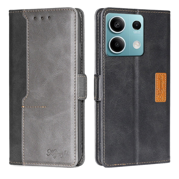 Custodia portafoglio in pelle per Xiaomi Redmi Note 13 4G