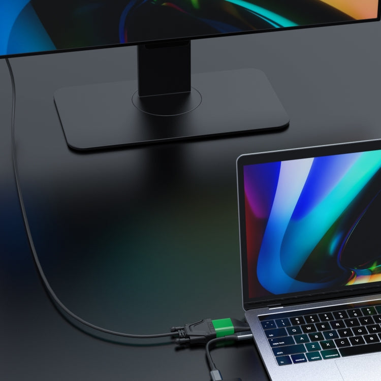 Convertitore video Onten UC105 2K da tipo C a VGA, UC105