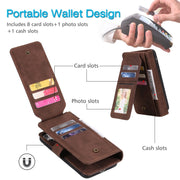 Custodia portafoglio in pelle per Samsung Galaxy S23 Ultra 5G