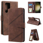 Custodia portafoglio in pelle per Samsung Galaxy S23 Ultra 5G