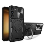 Custodia TPU con copriobiettivo scorrevole per Galaxy S23+