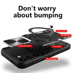 Custodia TPU con copriobiettivo scorrevole per Galaxy S23+