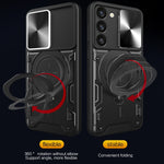Custodia TPU con copriobiettivo scorrevole per Galaxy S23+