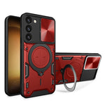 Custodia TPU con copriobiettivo scorrevole per Galaxy S23+