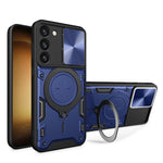 Custodia TPU con copriobiettivo scorrevole per Galaxy S23+