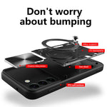Custodia TPU con copri camera scorrevole per Samsung Galaxy S22 5