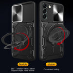 Custodia TPU con copri camera scorrevole per Samsung Galaxy S22 5