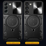 Custodia TPU con copri camera scorrevole per Samsung Galaxy S22 5
