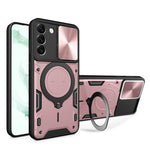 Custodia TPU con copri camera scorrevole per Samsung Galaxy S22 5