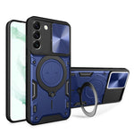 Custodia TPU con copri camera scorrevole per Samsung Galaxy S22 5