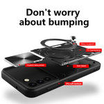 Custodia TPU con copri camera scorrevole per Samsung Galaxy S21 5