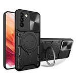 Custodia TPU con copri camera scorrevole per Samsung Galaxy S21 5