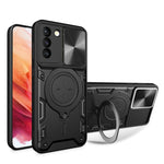 Custodia TPU con copri camera scorrevole per Samsung Galaxy S21 5