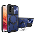 Custodia TPU con copri camera scorrevole per Samsung Galaxy S21 5