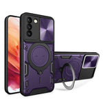 Custodia TPU con copri camera scorrevole per Samsung Galaxy S21 5